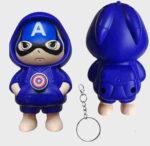 Captain America Face Changing Keychain