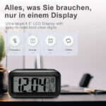 Small Black Digital Clock - Image 2