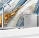 BLUE BROWN MARBLE FOIL (TA-078) - Image 2