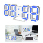 3D LED Clock (Blue) - Image 3