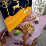 GOLDEN PINK MARBLE FOIL (TA-075) - Image 6