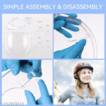 NEW TRANSPARENT FACE SHIELD GOGGLES - Image 4