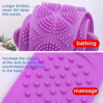 Silicone Bath Belt Towel Body Scrubber - Image 3