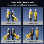 4 in 1 Fast Charging Cable - Image 3