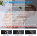 Rainbow LED Clock - Image 3