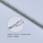 10 MT STEEL WIRE CLOTH ROPE - Image 3
