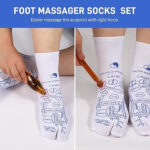 Reflexology Socks with Massage Tool - Image 2