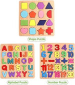 Wooden Shape Puzzle - Image 3