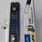 Solar chargeable 5 mode light magnetic torch light