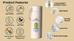Cactus Water Bottle - Image 3