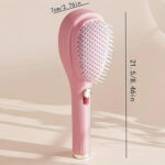 2 In 1 Self Cleaning Hair Brush - Image 3