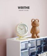 ROUND DESK CLASSIC CLOCK CREAM - Image 3