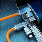 4 in 1 Orange Charging Cable - Image 3