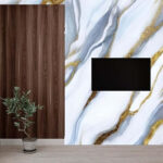 White Blue Marble Foil (TA-061) - Image 3