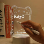 ACRYLIC MESSAGE BOARD RECTANGLE - Image 4
