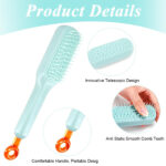 SELF CLEANING HAIR BRUSH COMB - Image 3