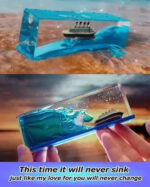 Titanic Wave Cruise Ship Fluid Drift floating boat - Image 2