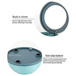 4-Layer 360 Degree Rotating ROUND Jewellery Organizer Box - Image 3