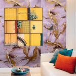 GOLDEN PINK MARBLE FOIL (TA-075) - Image 5