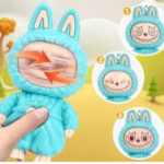 Labubu Face Changing Keychain