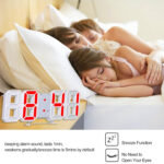 3D LED Clock (Red) - Image 4