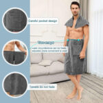 Wearable Bath Towels for Men - Image 3