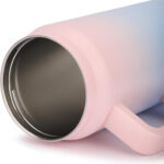 1500 ML Mug with Handle and Straw (Candy color) - Image 4