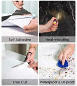 BLACK MARBLE FOIL PAPER TA-09 (60200) - Image 4