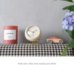 ROUND DESK CLASSIC CLOCK CREAM - Image 4