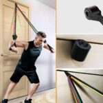 11 Pis Gym Power Resistance Band Set - Image 4