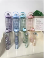 3 PCS Transparent Motivational Water Bottles - Image 7