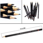 12PCS GRADED PENCIL SET WITH METAL CASE - Image 3