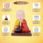 Moving Head solar power Buddha - Image 10