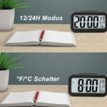 Small Black Digital Clock - Image 5