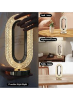 RECTANGLE SHAPE USB RECHARGEABLE CRYSTAL LAMP - Image 4