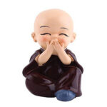 4 Pcs Buddha Monk Statue - Image 5