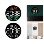 Round Digital Wall Clock - Image 4