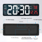 Large Digital Wall Clock - Image 5