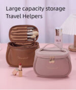 BIG LEATHER COSMATIC BAG - Image 5