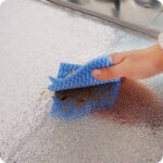 Aluminium Foil Silver Simple Kitchen Stickers Oil Proof (60*200Cm)