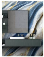 BLUE BROWN MARBLE FOIL (TA-078) - Image 5