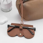 Leather Sunglasses Bag - Image 4