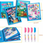 MAGIC WATER BOOK WITH PEN