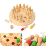 Wooden Memory Chess Game - Image 5