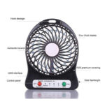 MINI PORTABLE FAN WITH USB CABLE - Image 6