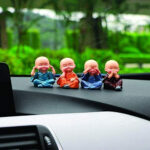 4 Pcs Buddha Monk Statue - Image 6