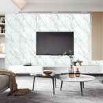 CREAM MARBLE FOIL PAPER STICKER - Image 5