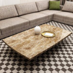 Light MARBLE ALUMINIUM FOIL KITCHEN STICKER PAPER(60*200CM) - Image 6