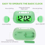 Silicone Digital Alarm Clock - Image 5