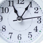 TWIN BELL WHITE CLOCK - Image 6